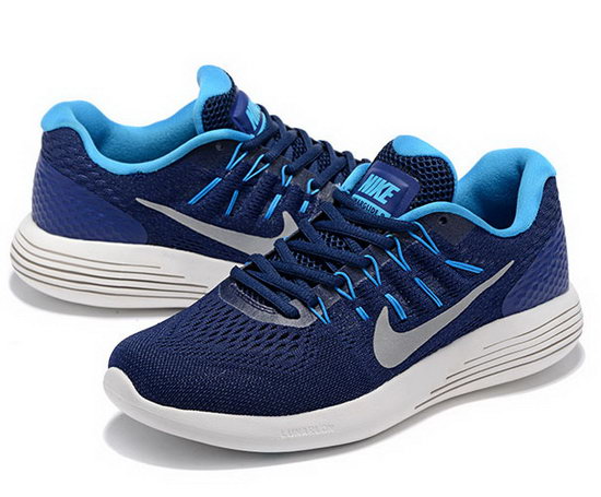 Mens Nike Lunarglide 8 Blue Dark Blue 40-45 Low Price